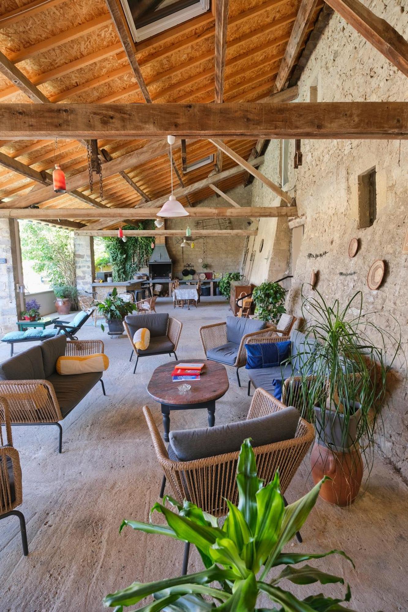 Le Cocon Bed and Breakfast Saint-Paul-les-Fonts Buitenkant foto