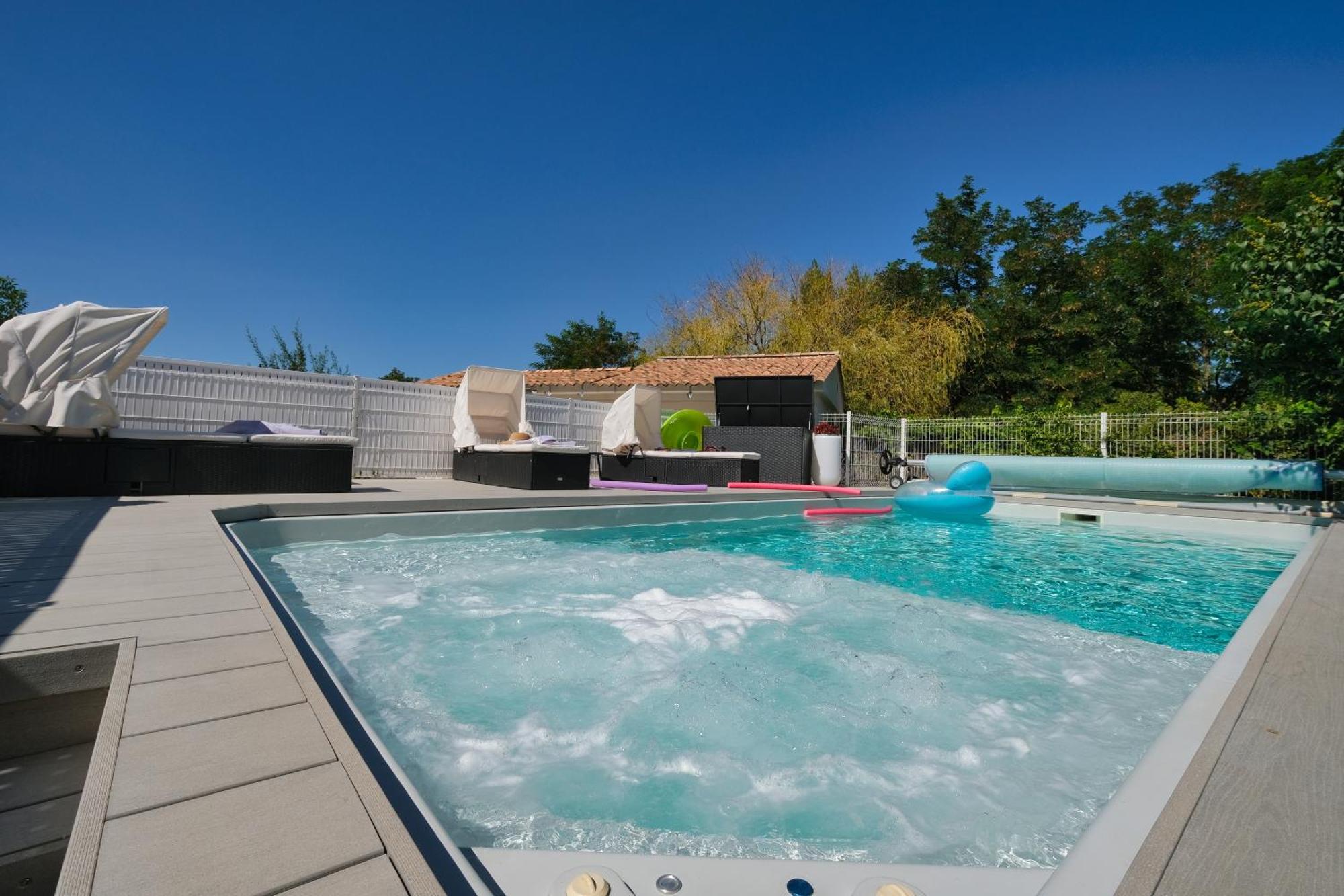 Le Cocon Bed and Breakfast Saint-Paul-les-Fonts Buitenkant foto