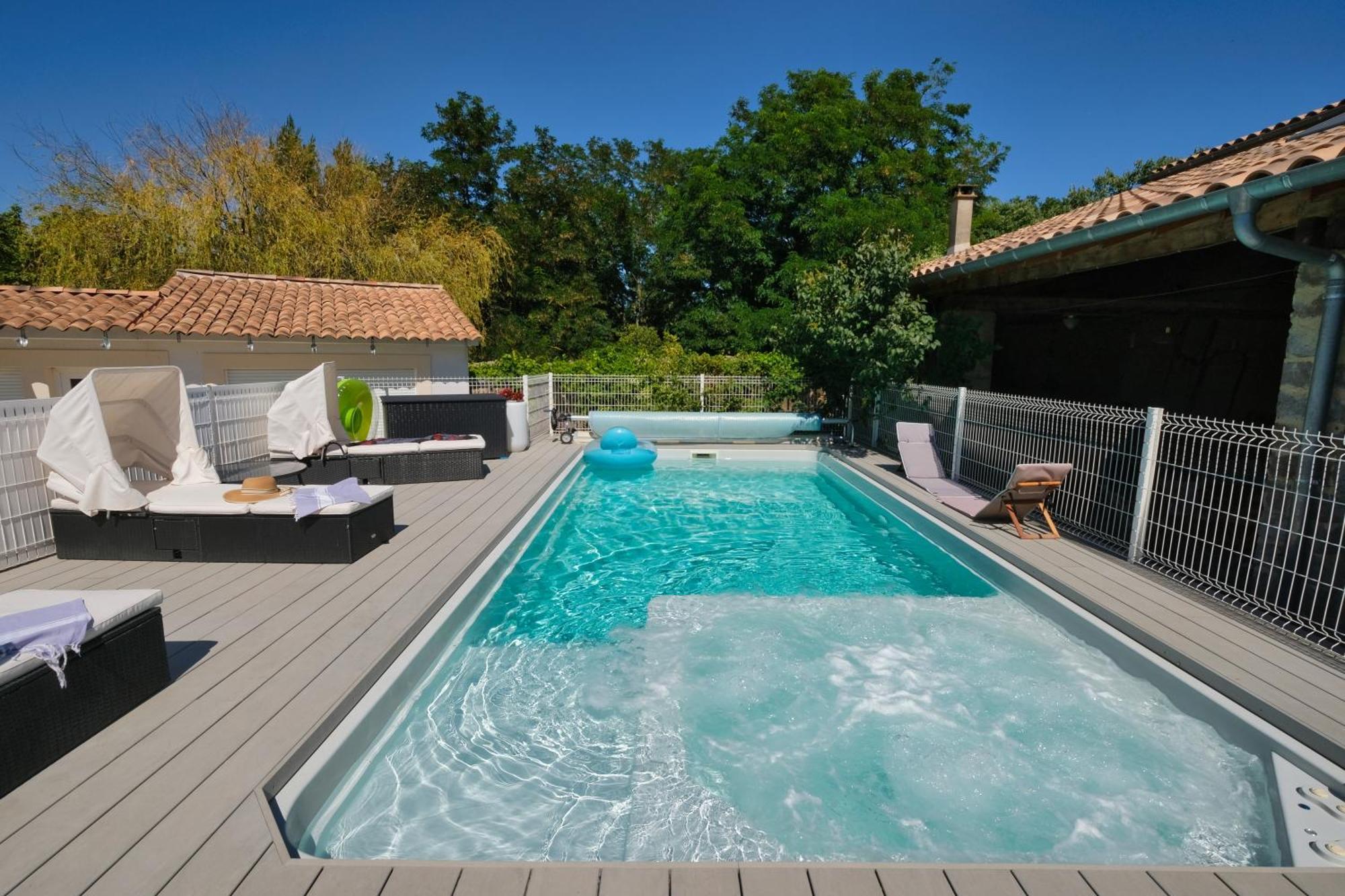 Le Cocon Bed and Breakfast Saint-Paul-les-Fonts Buitenkant foto